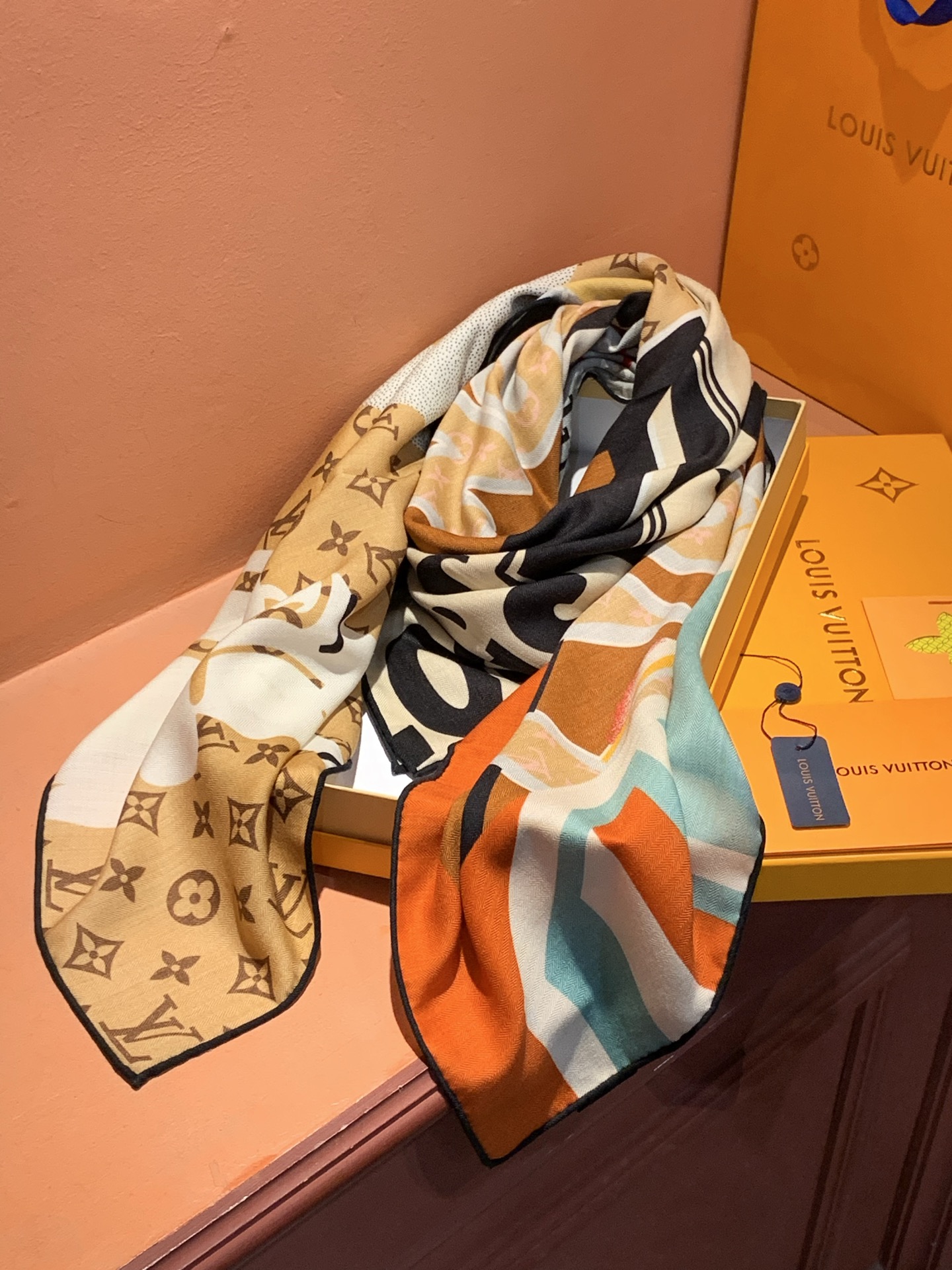 JARDIN DES PLANTES 140双面丝绒～【LV秋冬新品】Jardin Des Plante