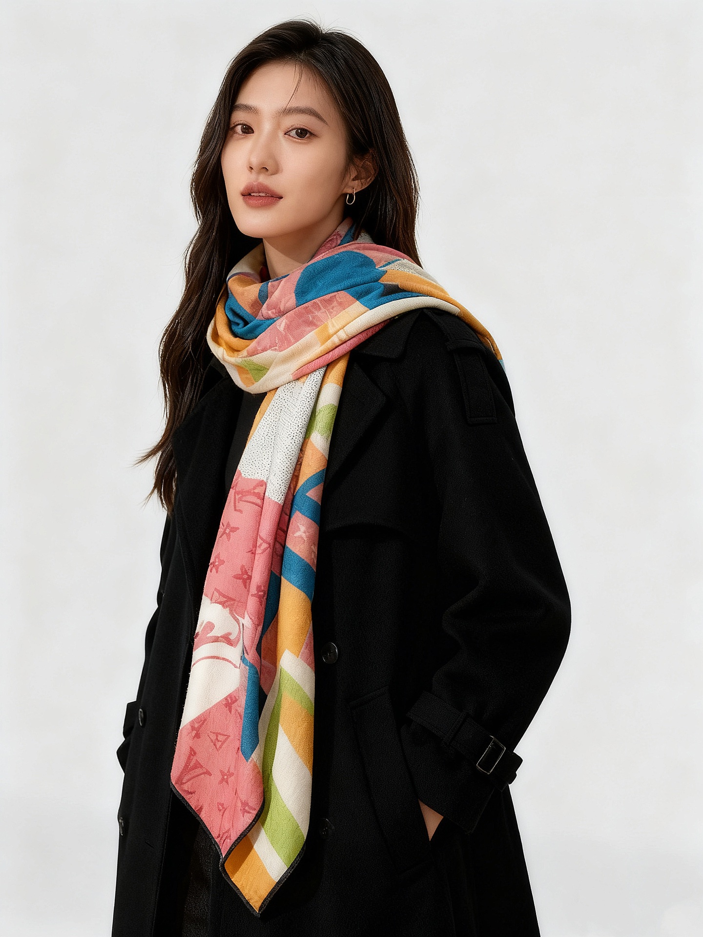 JARDIN DES PLANTES 140双面丝绒～【LV秋冬新品】Jardin Des Plante