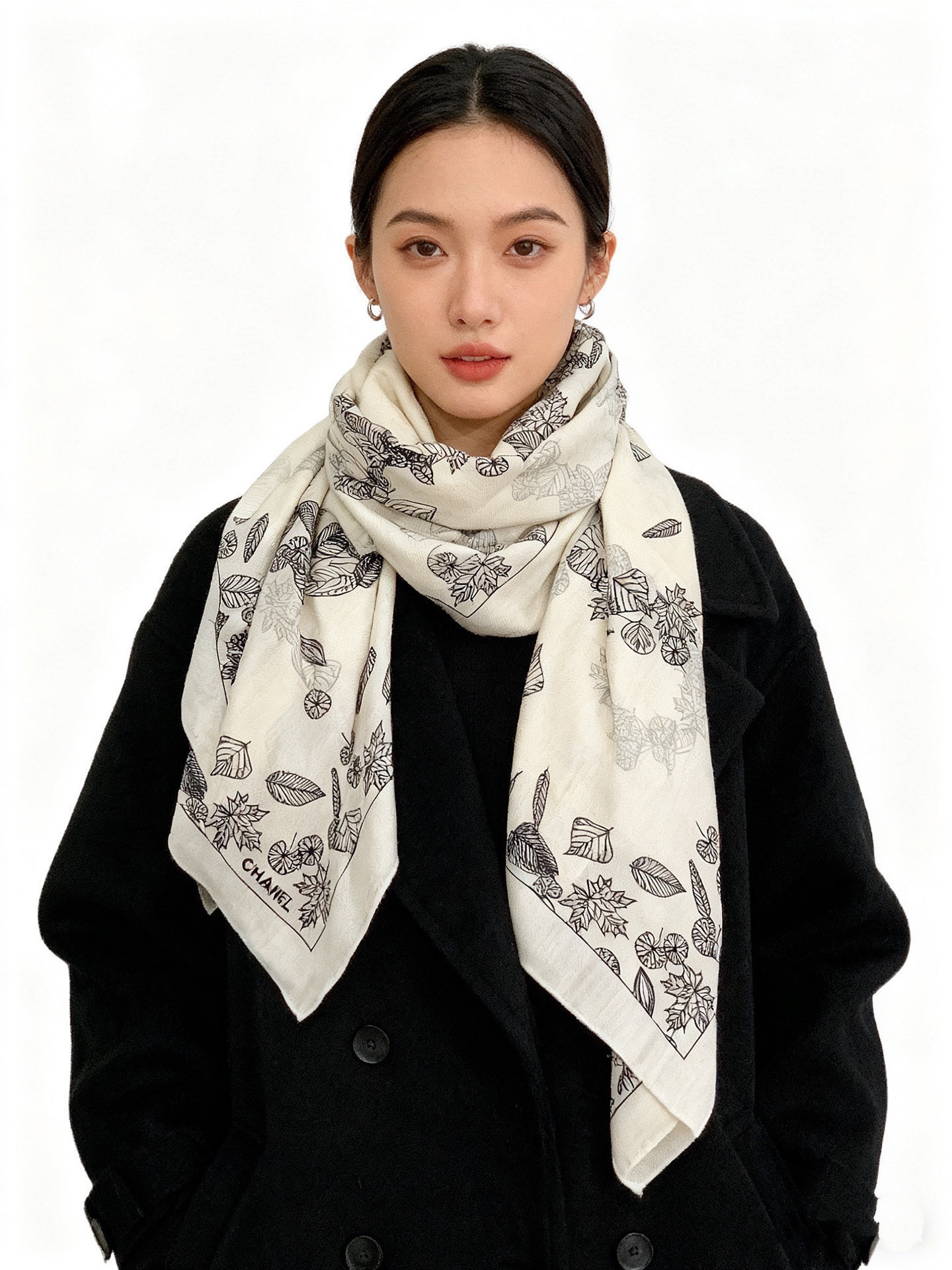 Scarf（围巾） Style Scarf Lookbook Reference image 1
