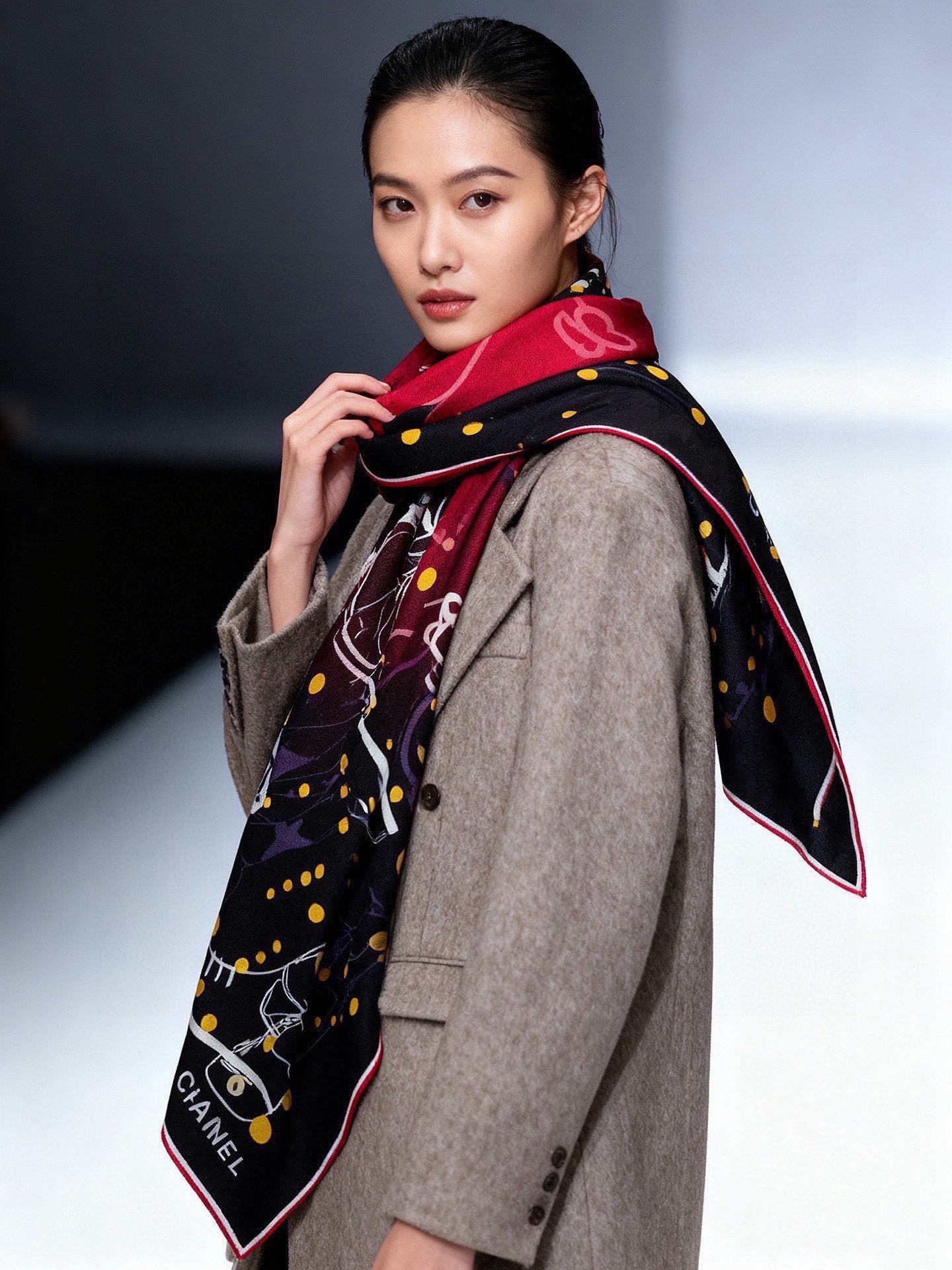 Scarf（围巾） Style Scarf Lookbook Reference image 1