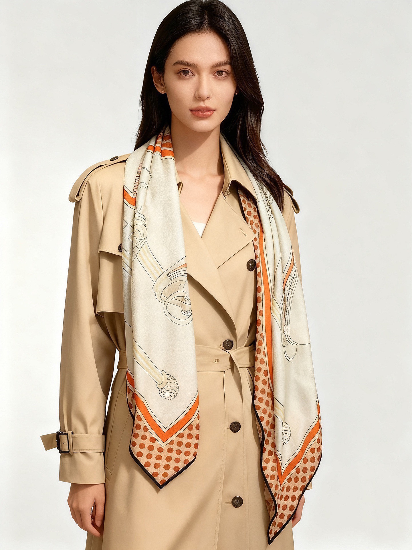 Scarf（围巾） Style Scarf Lookbook Reference image 1