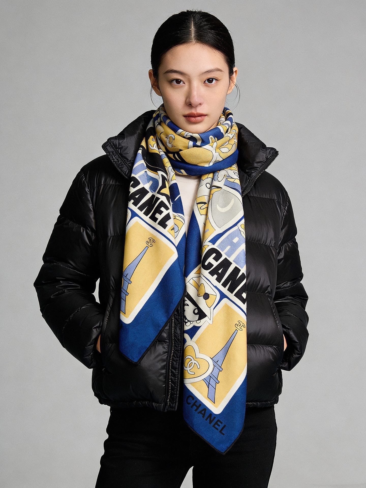 Scarf（围巾） Style Scarf Lookbook Reference image 2