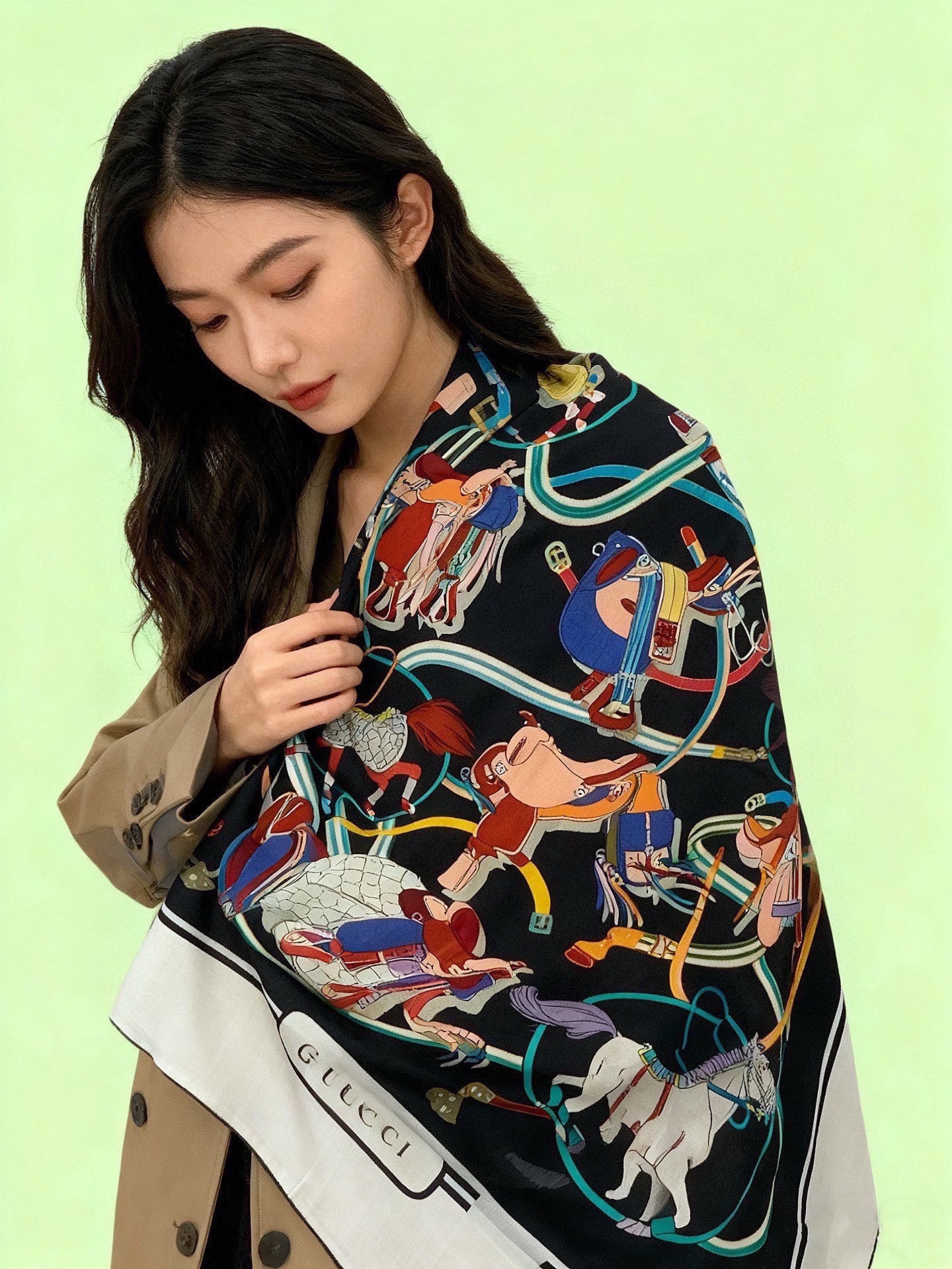 Scarf（围巾） Style Scarf Lookbook Reference image 1