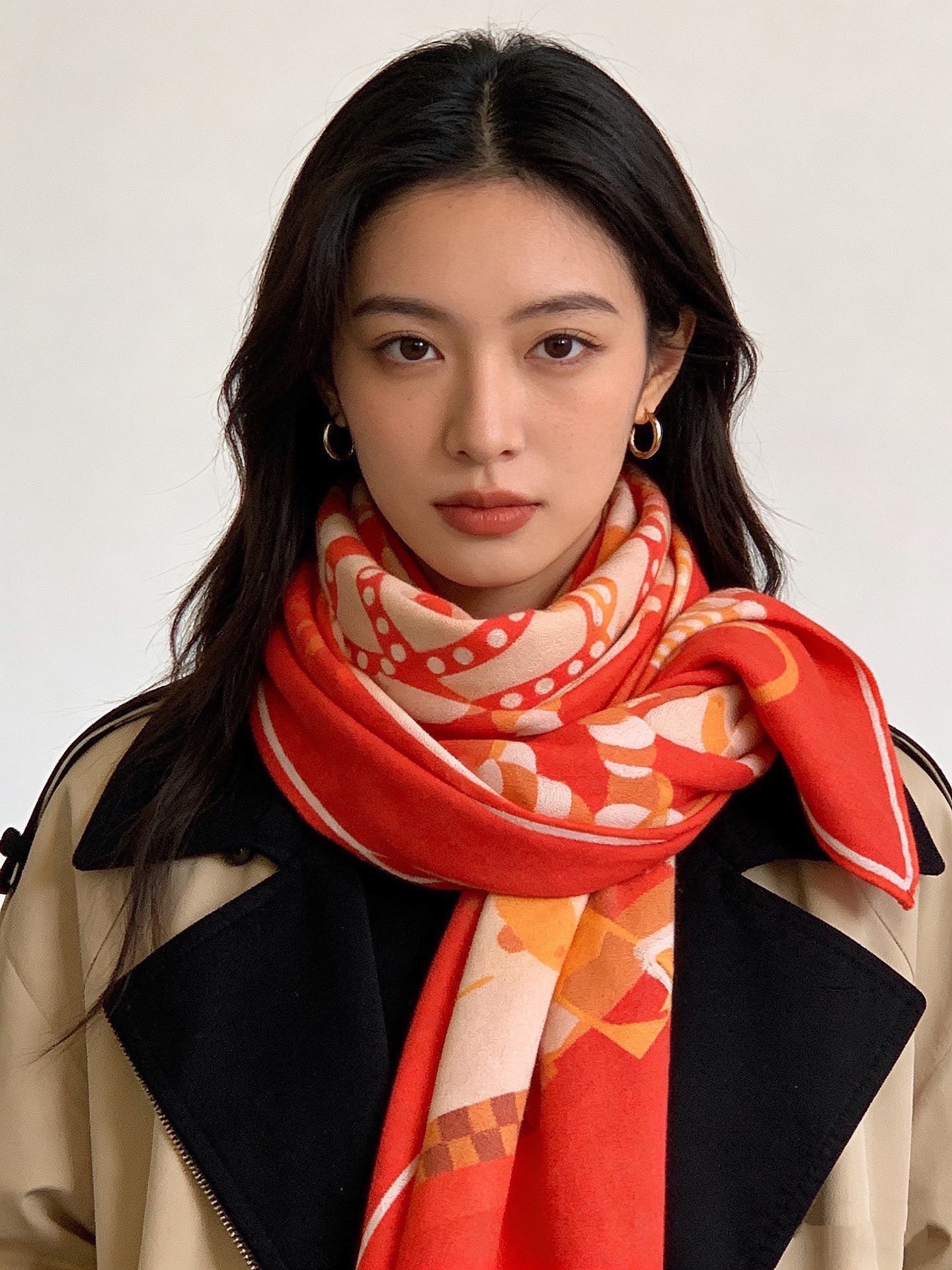 Scarf（围巾） Style Scarf Lookbook Reference image 2