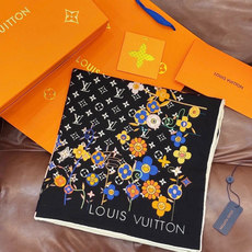 LV x TM SUPERFLAT FLOWERS 140 披肩【140顶级丝绒双面同色印花】LV x LV x TM SUPERFLAT FLOWERS 140 披肩【140顶级丝绒双面同色印花】LV x