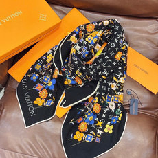 LV x TM SUPERFLAT FLOWERS 140 披肩【140顶级丝绒双面同色印花】LV x LV x TM SUPERFLAT FLOWERS 140 披肩【140顶级丝绒双面同色印花】LV x