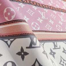 MONOGRAM CONFIDENTIAL 方巾【18mm顶级真丝双面同色丝巾】Monogram Con MONOGRAM CONFIDENTIAL 方巾【18mm顶级真丝双面同色丝巾】Monogram Con