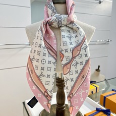 MONOGRAM CONFIDENTIAL 方巾【18mm顶级真丝双面同色丝巾】Monogram Con MONOGRAM CONFIDENTIAL 方巾【18mm顶级真丝双面同色丝巾】Monogram Con