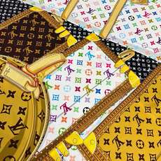 LV X TM MONOGRAMMULTICOLOR COLLECTORSQUARE 90方巾路易威登携 LV X TM MONOGRAMMULTICOLOR COLLECTORSQUARE 90方巾路易威登携