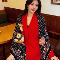 LV x TM SUPERFLAT FLOWERS 140 披肩【140顶级丝绒双面同色印花】LV x LV x TM SUPERFLAT FLOWERS 140 披肩【140顶级丝绒双面同色印花】LV x