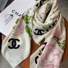 【升级双面同色 加密面料】 上新❤️ 140*140台版印花 黑白二色 高级都市新贵!山茶花的再一次 【升级双面同色 加密面料】 上新❤️ 140*140台版印花 黑白二色 高级都市新贵!山茶花的再一次
