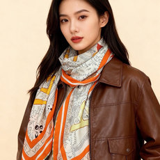 LV x TM 140披肩 【140顶级丝绒双面同色披肩】 本款L Multicolor披肩出自路易威登与知名日本艺术家 LV x TM 140披肩 【140顶级丝绒双面同色披肩】 本款L Multicolor披肩出自路易威登与知名日本艺术家