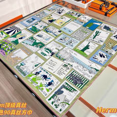 “乐享天地”90方巾-Hermes 丝巾名称:乐享天地 设计师:BaPtiste Virot 尺寸:88.5 ×88. “乐享天地”90方巾-Hermes 丝巾名称:乐享天地 设计师:BaPtiste Virot 尺寸:88.5 ×88.