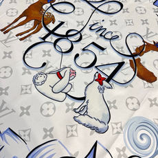 VIVIENNE WINTER HOLIDAY 90双面方巾 Vivienne Winter Holiday 方巾取材丰 VIVIENNE WINTER HOLIDAY 90双面方巾 Vivienne Winter Holiday 方巾取材丰