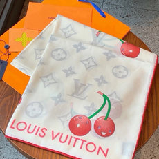 LV X TM MONOGRAM CERISE 140丝绒方巾 【140双面丝绒同色】 LV × TM Monogram LV X TM MONOGRAM CERISE 140丝绒方巾 【140双面丝绒同色】 LV × TM Monogram