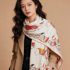 💟上新🆕💕手工卷边!羊绒和真丝混纺披肩(70%羊绒30%桑蚕丝)。 这款披肩采用经典山羊绒和真丝混纺面料,柔软轻盈,佩戴 💟上新🆕💕手工卷边!羊绒和真丝混纺披肩(70%羊绒30%桑蚕丝)。 这款披肩采用经典山羊绒和真丝混纺面料,柔软轻盈,佩戴