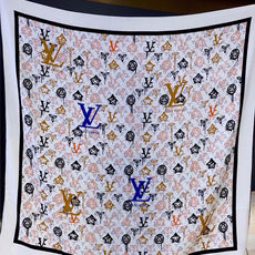LV x TM 140披肩 【140顶级丝绒双面同色披肩】 本款L Multicolor披肩出自路易威登与知名日本艺术家 LV x TM 140披肩 【140顶级丝绒双面同色披肩】 本款L Multicolor披肩出自路易威登与知名日本艺术家