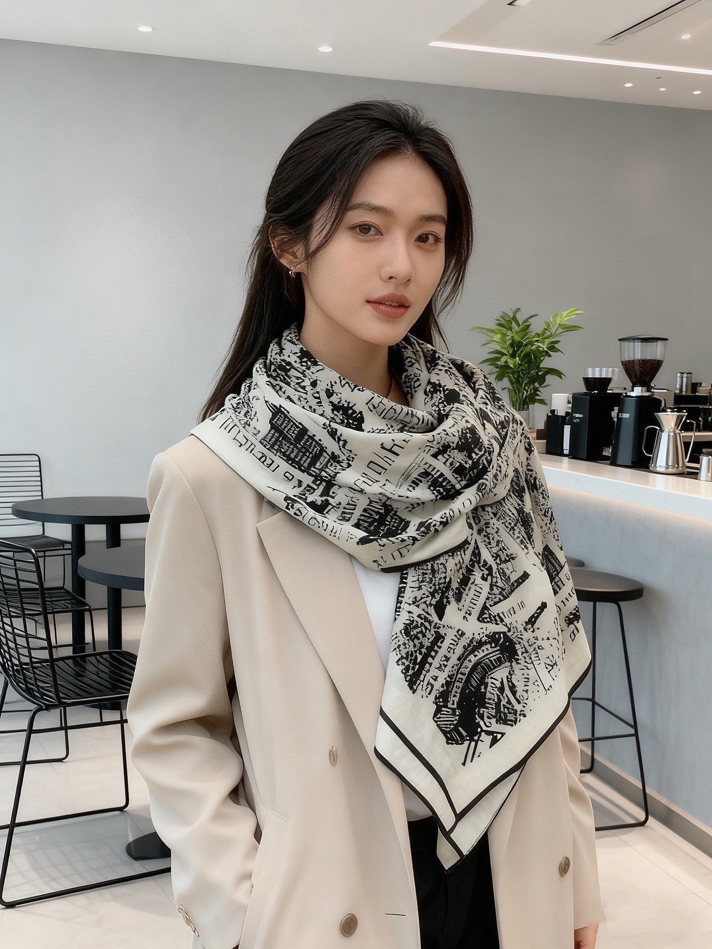 Dior ❤【️巴黎地图】140*140 双面同色丝绒方巾🉐️LAN DE 价🉐️ARIS 巴黎地图 这款方巾饰以本季经 Dior ❤【️巴黎地图】140*140 双面同色丝绒方巾🉐️LAN DE 价🉐️ARIS 巴黎地图 这款方巾饰以本季经