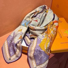 LV x TM 140披肩 【140顶级丝绒双面同色披肩】 本款L Multicolor披肩出自路易威登与知名日本艺术家 LV x TM 140披肩 【140顶级丝绒双面同色披肩】 本款L Multicolor披肩出自路易威登与知名日本艺术家