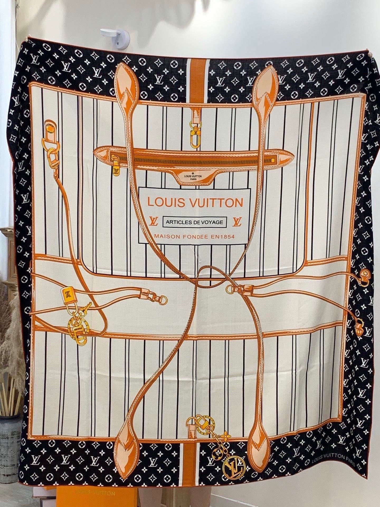 MY NEVERFULL 140丝绒方巾 【140顶级丝绒双面同色】 My Neverfull 丝绒方巾回溯 Never
