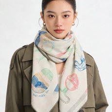 爱马仕(Hermes)【💗】 | “马具故事的诗意回顾”140披肩 【上新❤️】 永远秉承高品质 手工卷边羊绒和真丝混 爱马仕(Hermes)【💗】 | “马具故事的诗意回顾”140披肩 【上新❤️】 永远秉承高品质 手工卷边羊绒和真丝混