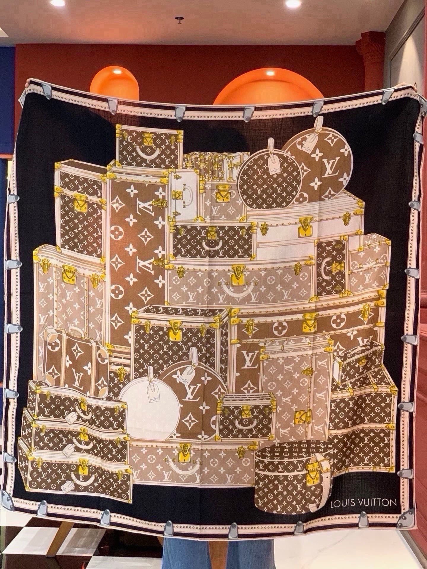 MY NEVERFULL 140丝绒方巾 【140顶级丝绒双面同色】 My Neverfull 丝绒方巾回溯 Never