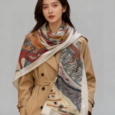 会发光发亮的围巾 爱马仕 专柜同步 买了都说好看羊绒印花‼️推荐💕顶级工艺超值‼️爱马仕专柜爆款🎁🎁羊绒方巾💟立体呈现图 会发光发亮的围巾 爱马仕 专柜同步 买了都说好看羊绒印花‼️推荐💕顶级工艺超值‼️爱马仕专柜爆款🎁🎁羊绒方巾💟立体呈现图