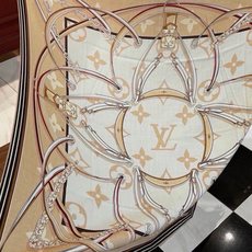 🆕 上新❤️ MONOGRAM JACQUARD DENIM 140丝绒 方巾 【高定版 双面同色】 有些款式 🆕 上新❤️ MONOGRAM JACQUARD DENIM 140丝绒 方巾 【高定版 双面同色】 有些款式