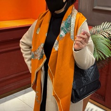 🆕 ❤ 双面同色【▪️卓尔不凡,高级有气场!!】非常抬人,带点故事的精彩!永远加分的hermes艺术单品!美中有趣味 🆕 ❤ 双面同色【▪️卓尔不凡,高级有气场!!】非常抬人,带点故事的精彩!永远加分的hermes艺术单品!美中有趣味