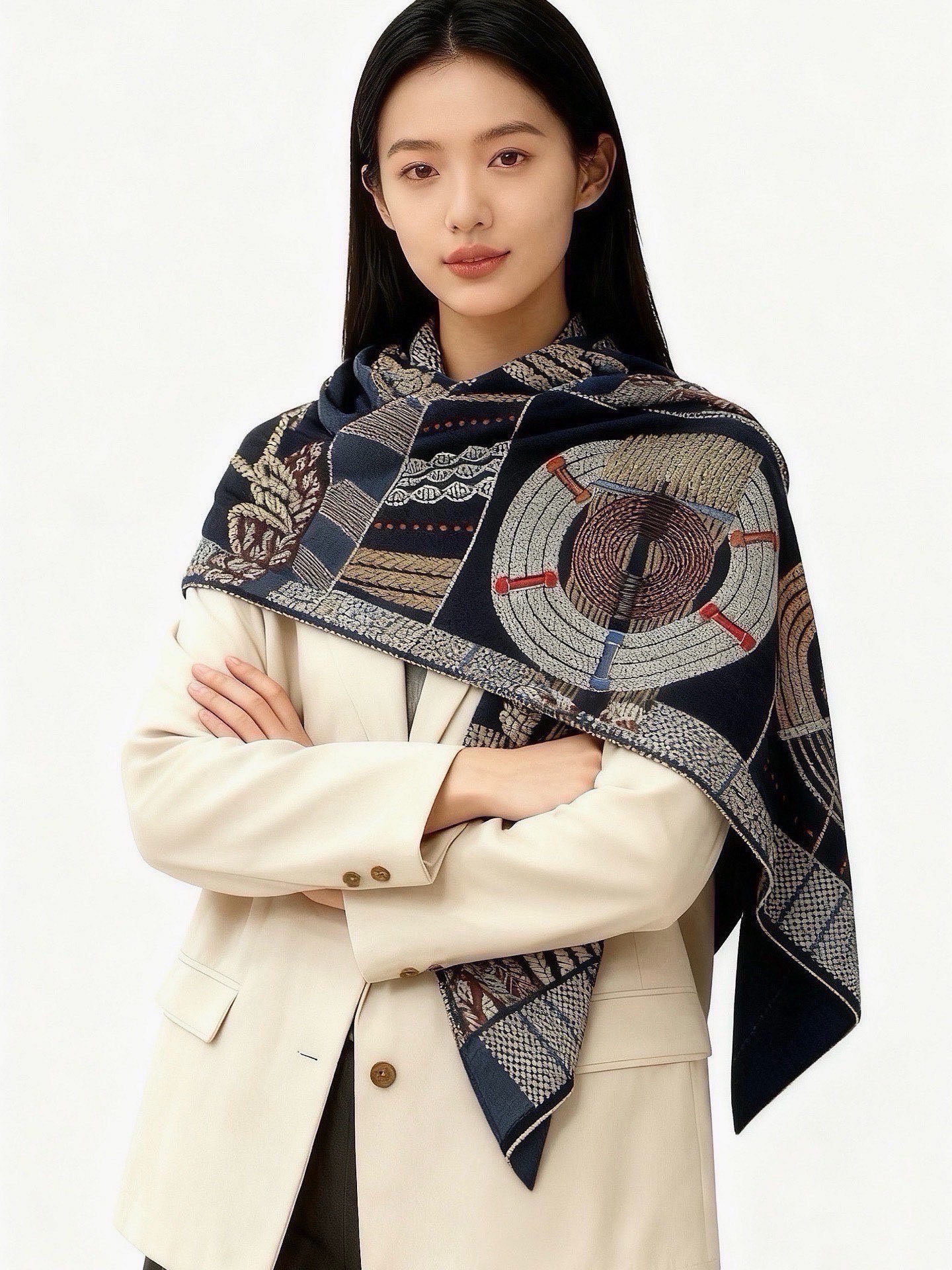 🆕  丝巾 |HERMES I Dressage Tressage Dressage Tressage | 盛装舞步 设
