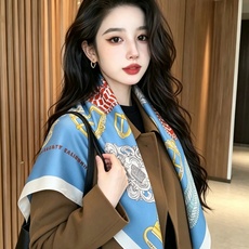 🆕 爱马仕(Hermès)90丝巾 经典款“Boucles et Sangles du Trian”真丝方巾 采用 🆕 爱马仕(Hermès)90丝巾 经典款“Boucles et Sangles du Trian”真丝方巾 采用