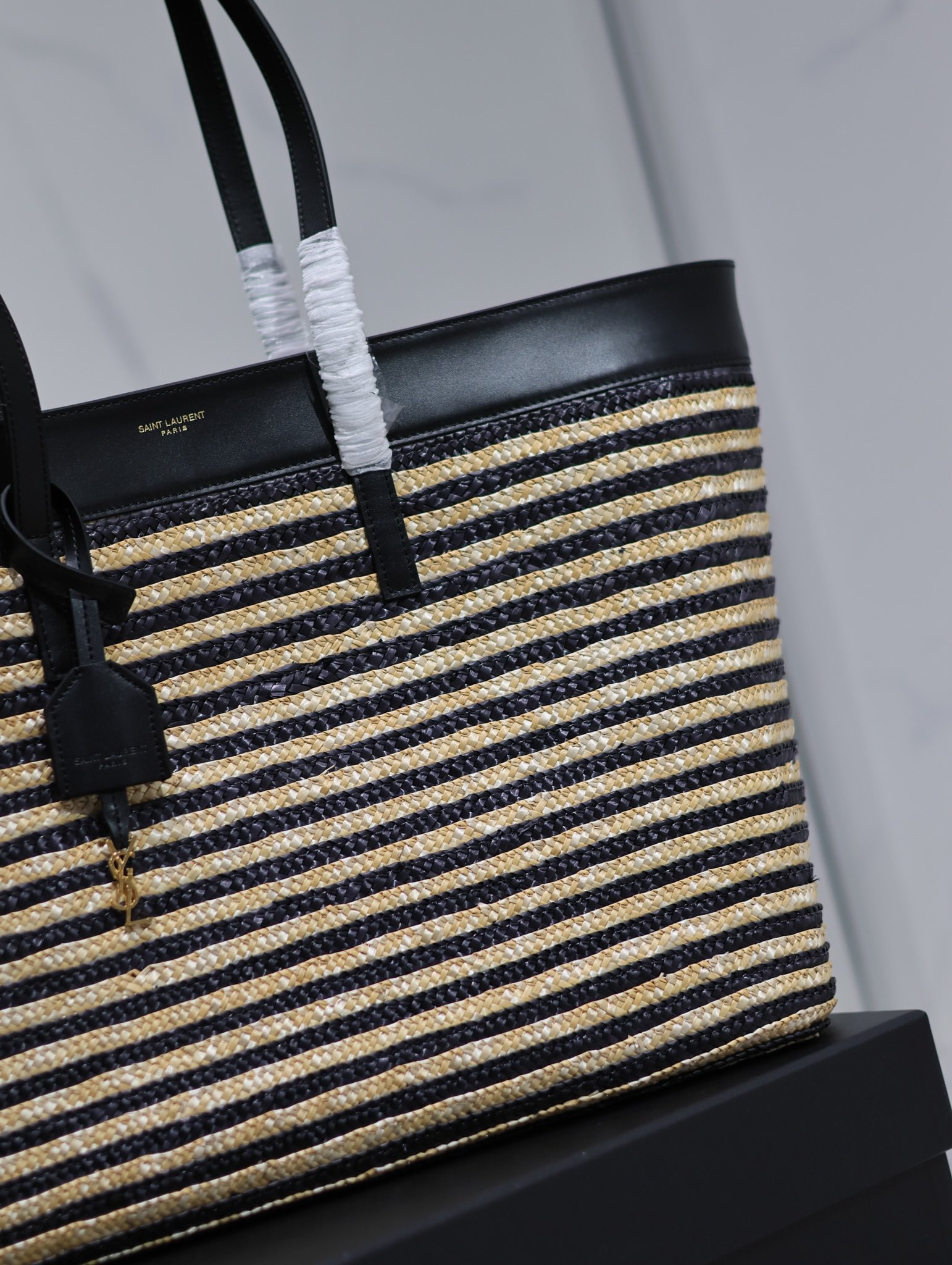 Saint Laurent Ysl shopping tote bag Pure original shopping bag The joy of woven bags