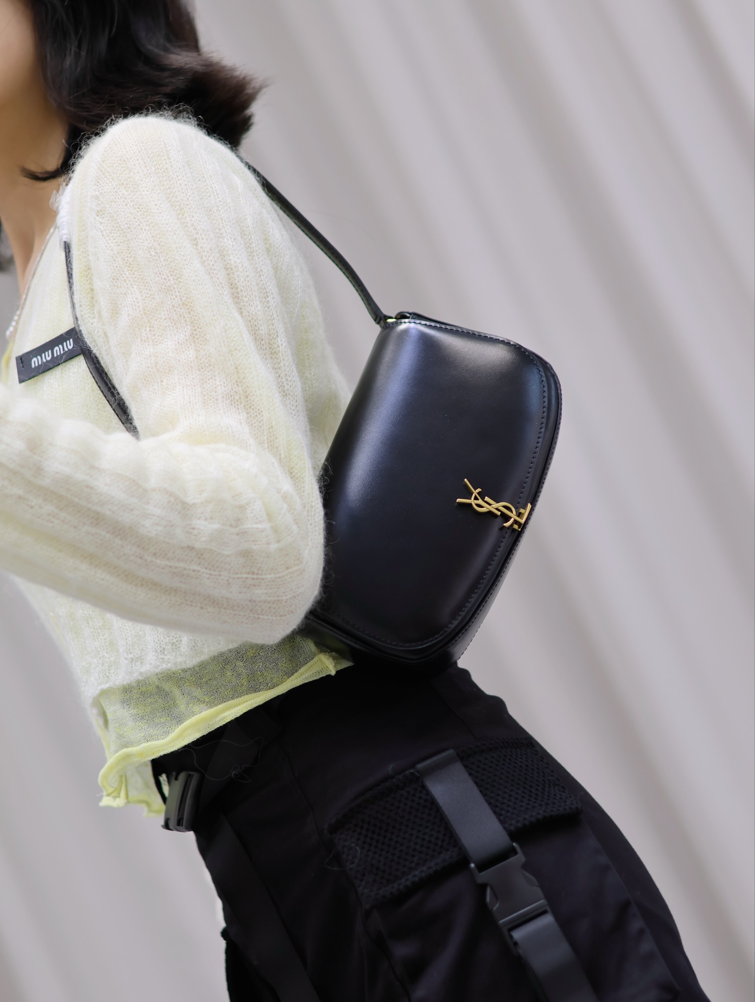 NO:391632,Reference for photos with the upper body_, Saint Laurent, saint laurent19860909随拍上身参考_,圣罗兰,saint laurent,Bag