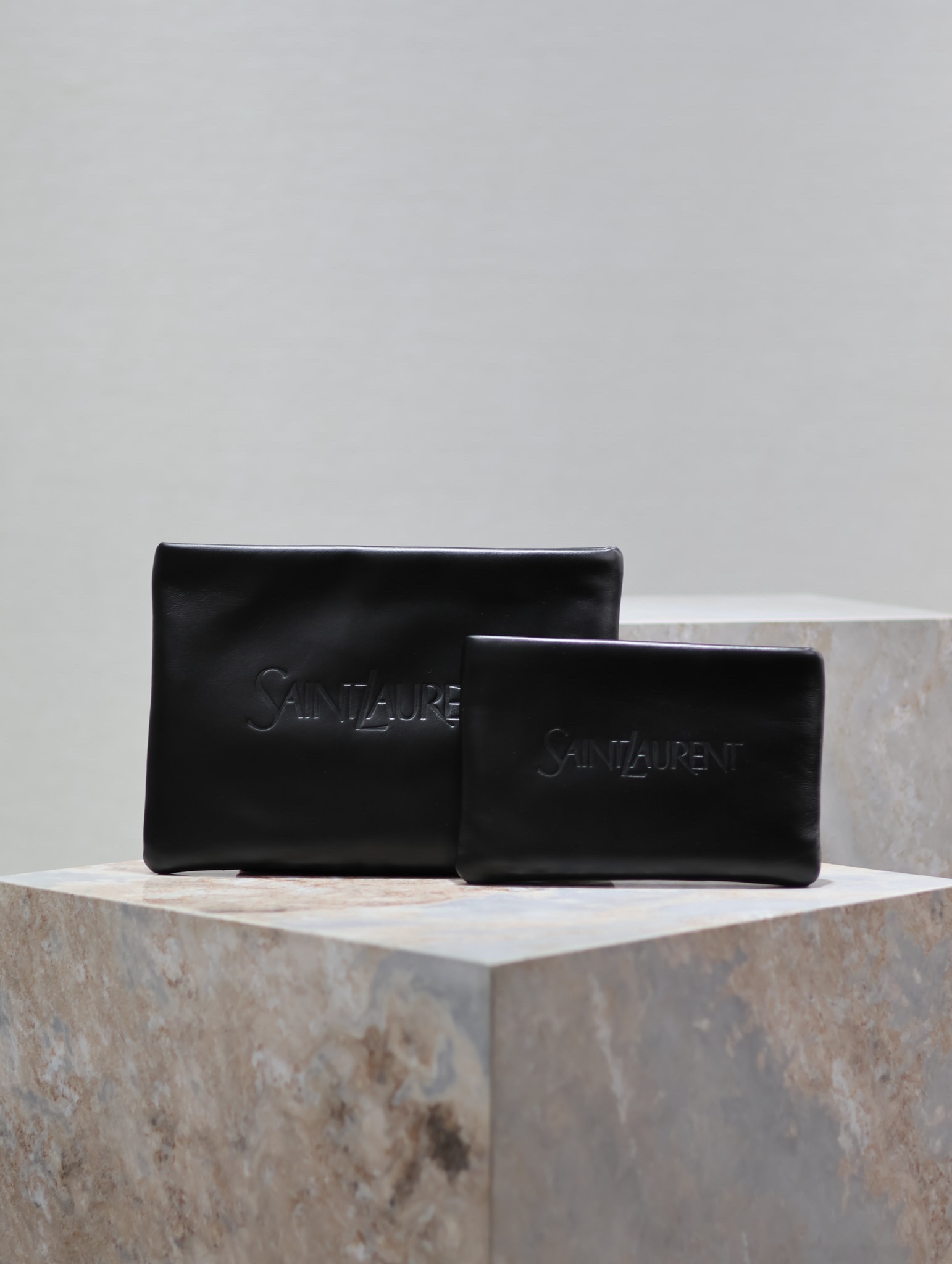 Bolso de mano de piel de oveja para hombre_ 23/30cm disponible