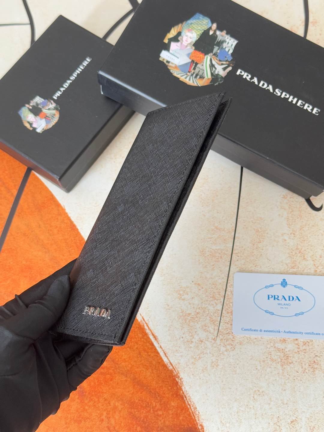 ZPクラシック西装夹財布 - 高級イタリアンレザー使用