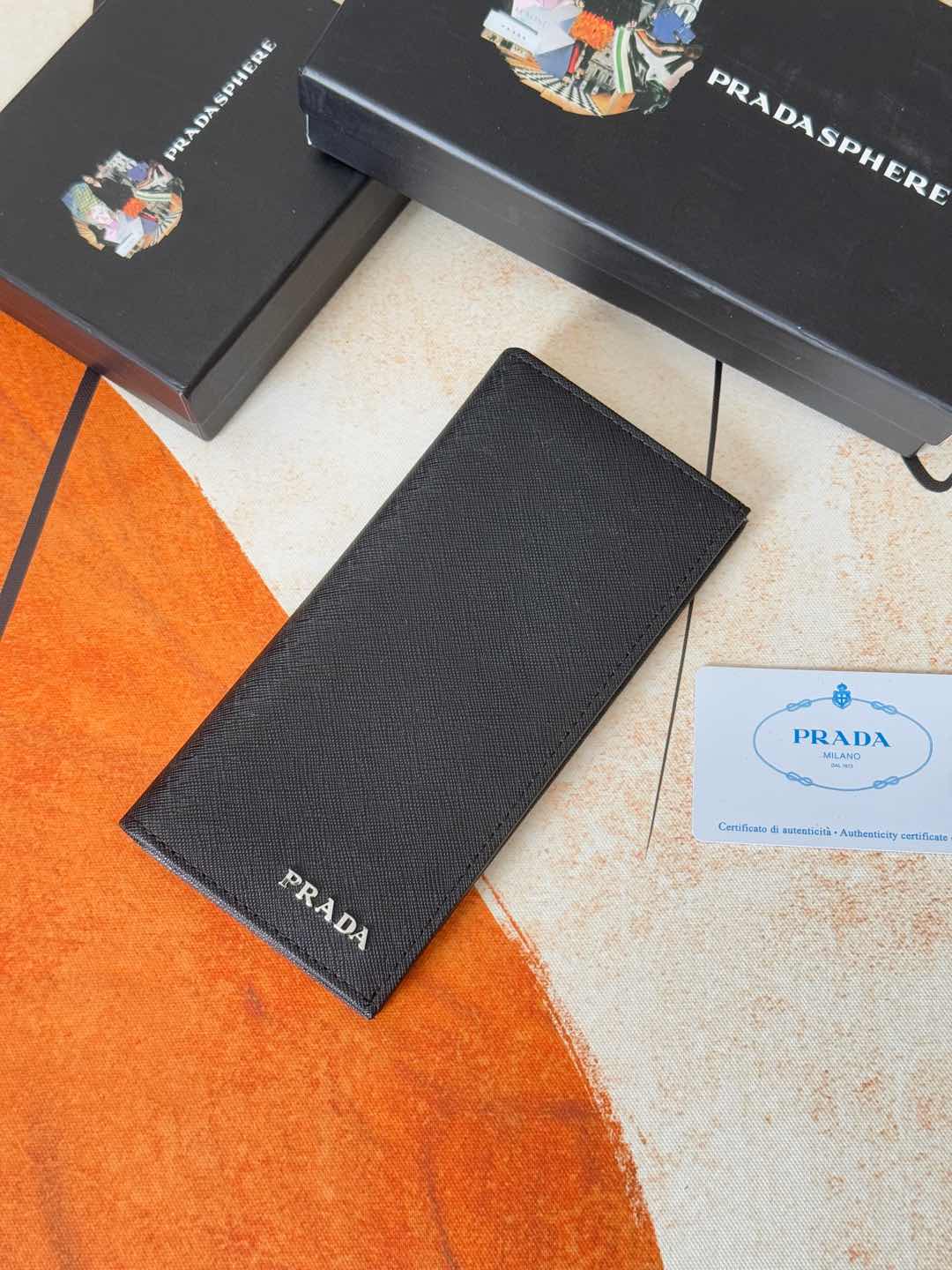 ZPクラシック西装夹財布 - 高級イタリアンレザー使用