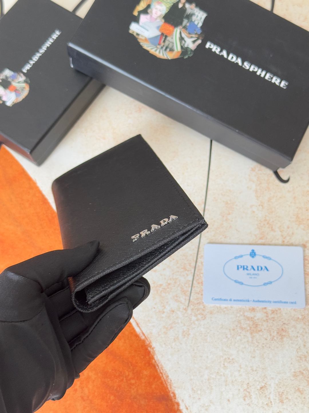 ZPクラシック西装夹財布 - 高級イタリアンレザー使用