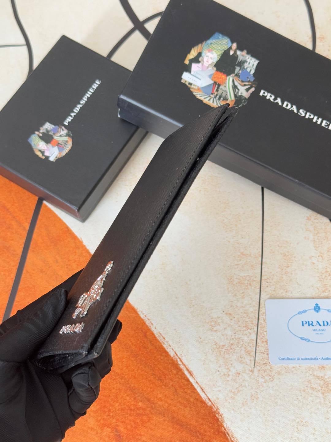 ZPクラシック西装夹財布 - イタリア製プレミアム牛革使用