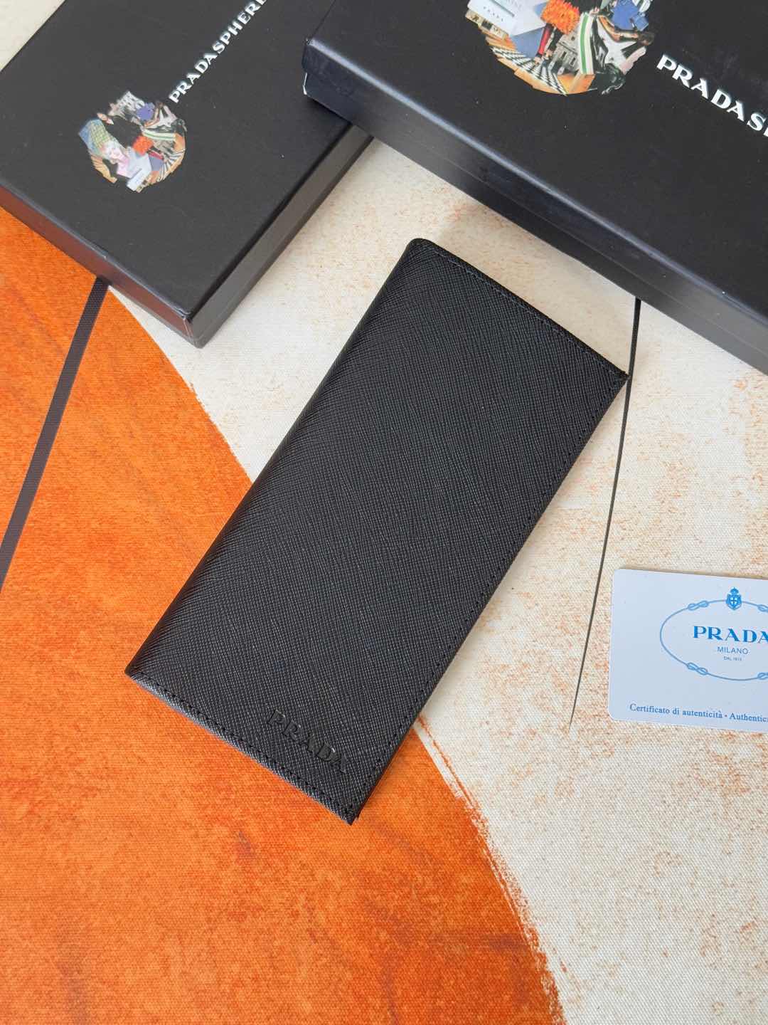 ZP クラシック スーツクリップ 財布 - イタリア製の上質な牛皮