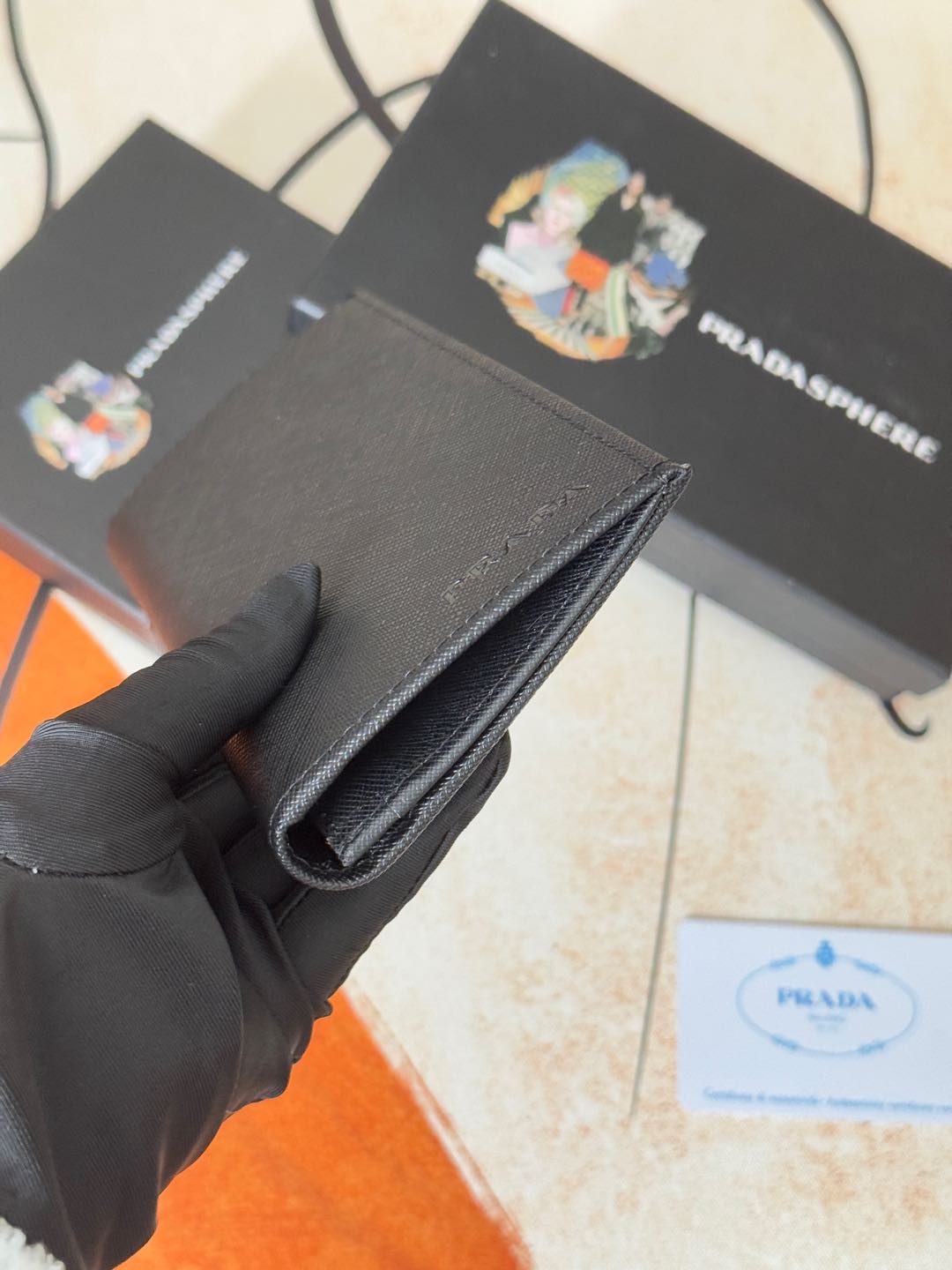 ZP クラシック スーツクリップ 財布 - イタリア製の上質な牛皮