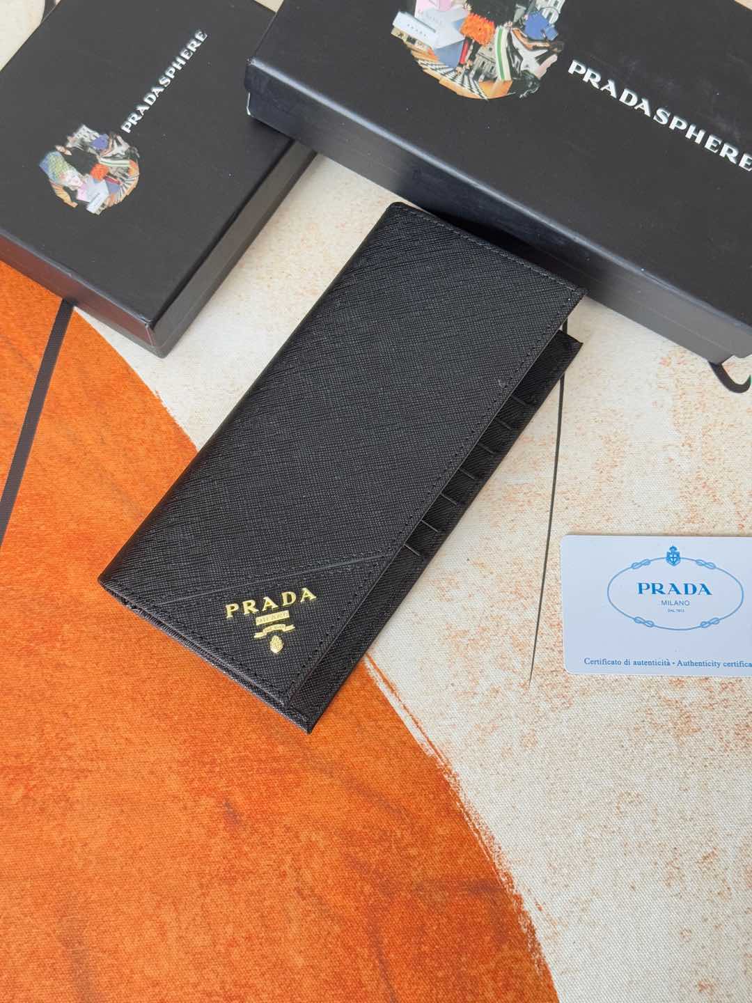 ZPクラシックデザイン西装夹財布 - 高級イタリアンレザー製