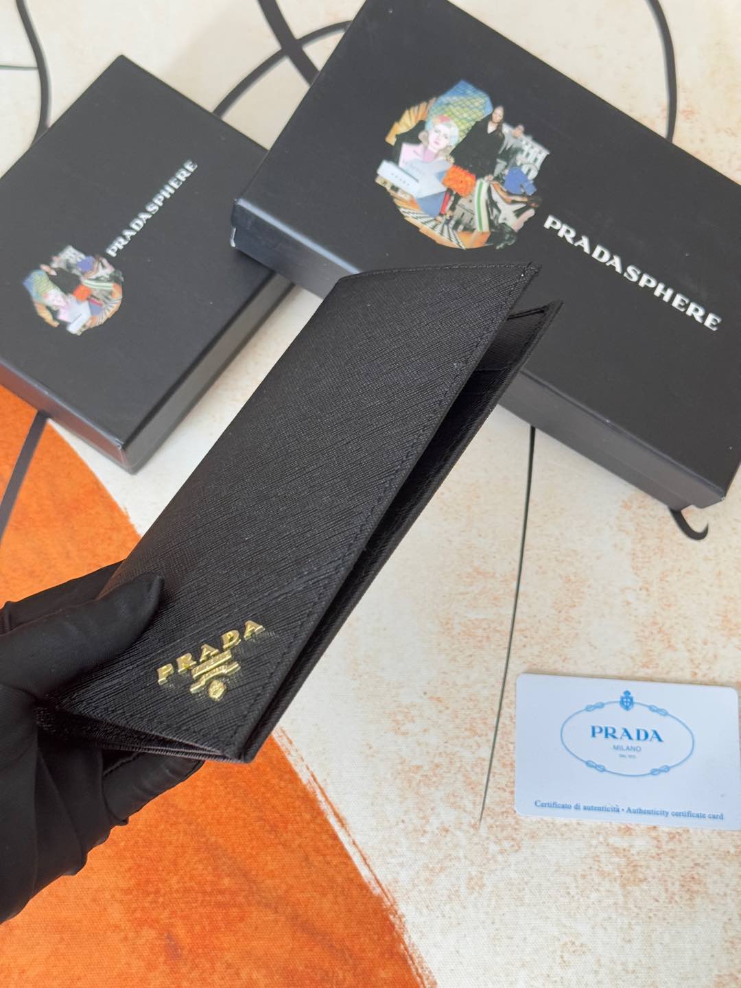 ZPクラシックデザイン西装夹財布 - 高級イタリアンレザー製