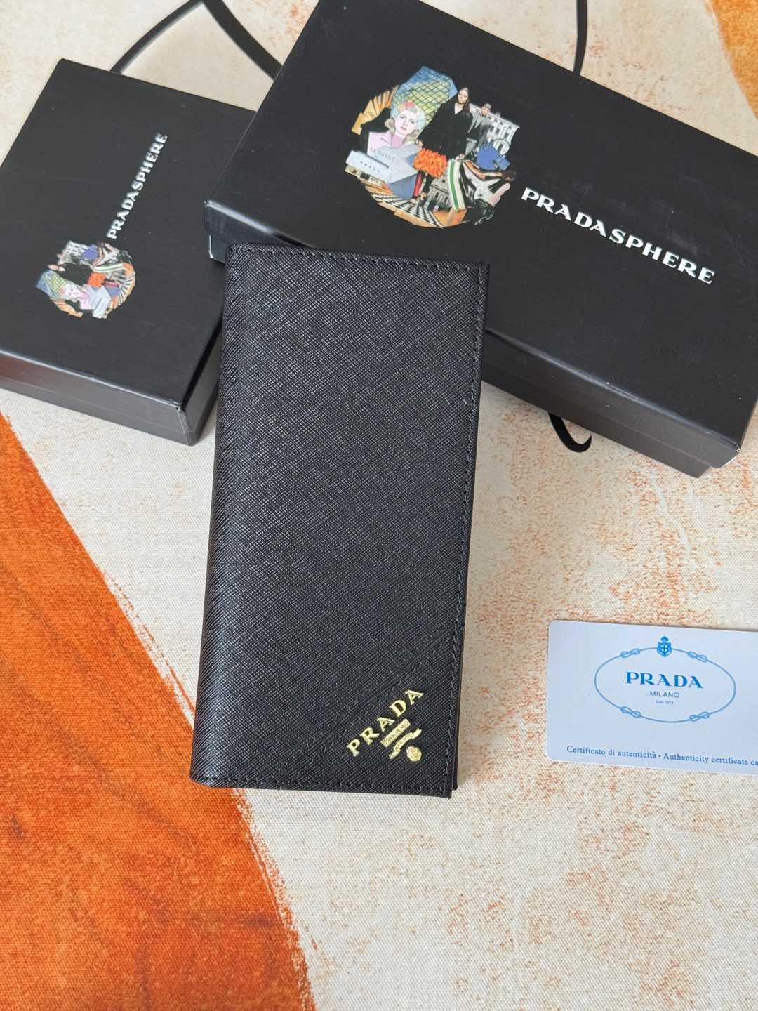 ZPクラシックデザイン西装夹財布 - 高級イタリアンレザー製