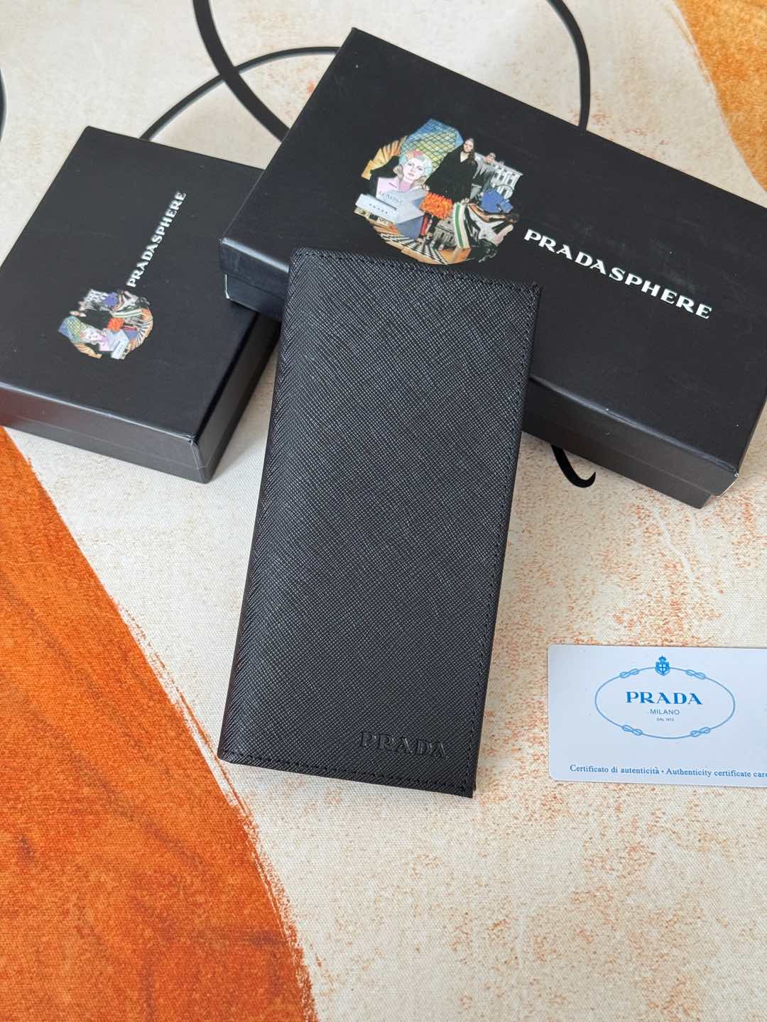 ZP クラシック スーツクリップ 財布 - イタリア製の上質な牛皮