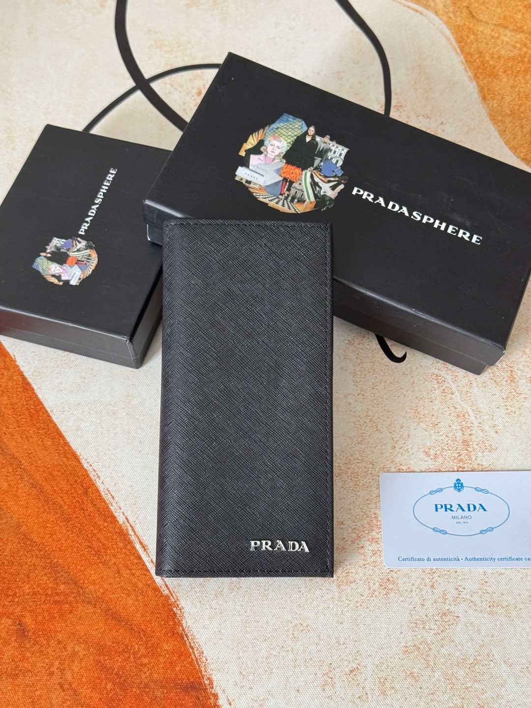 ZPクラシック西装夹財布 - 高級イタリアンレザー使用