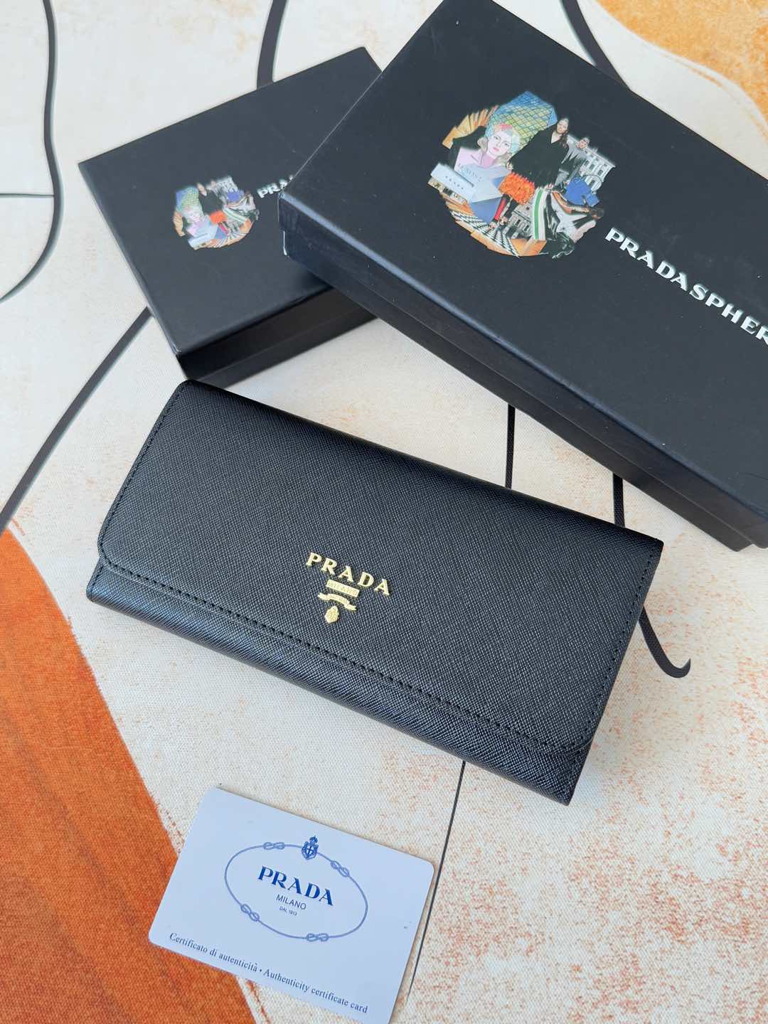 プラダ LM1132 バッグ - 専柜品質・金色五金・原版十字纹