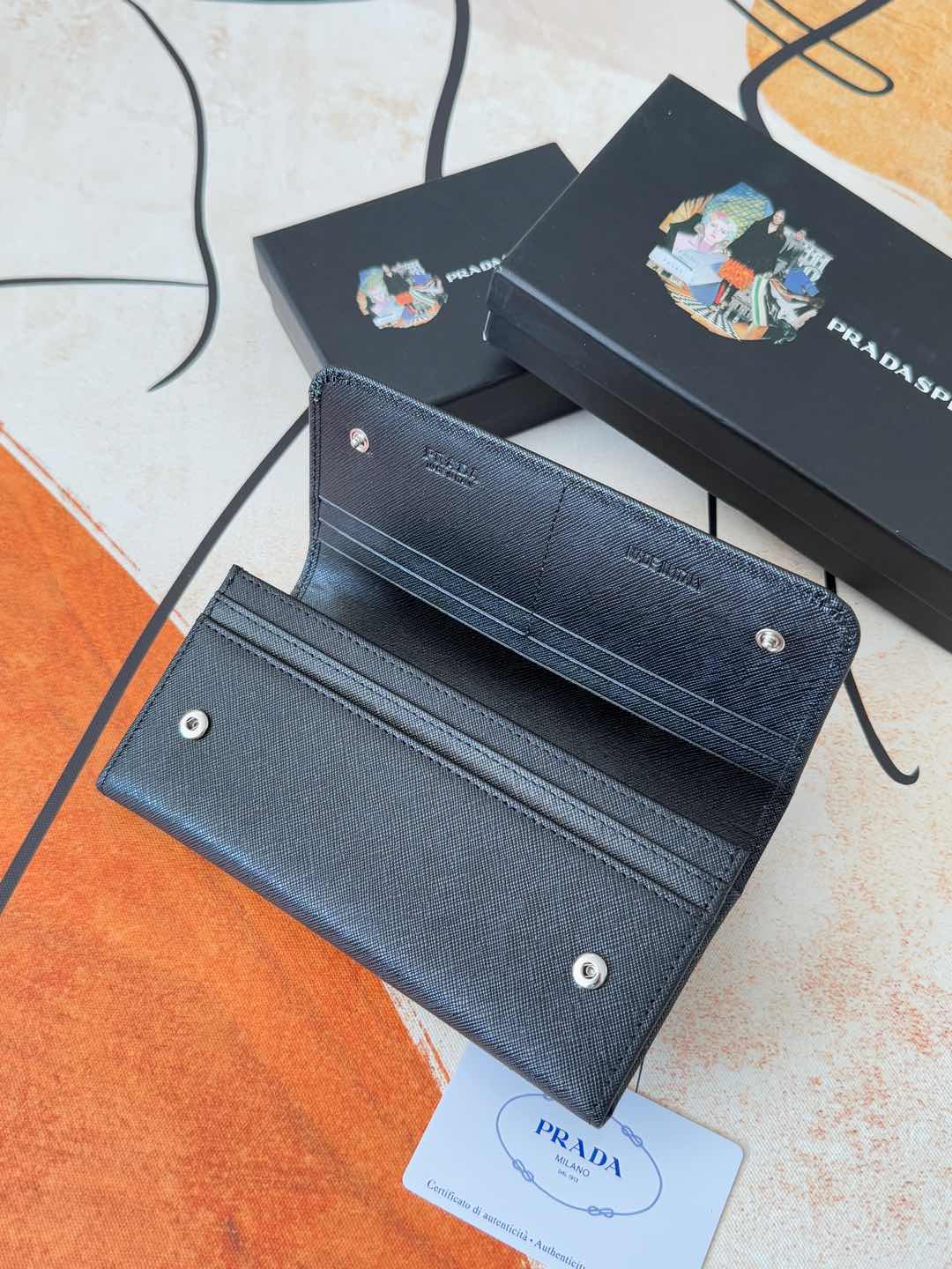 プラダ LM1132 バッグ - 専柜品質の金色五金と原版十字纹