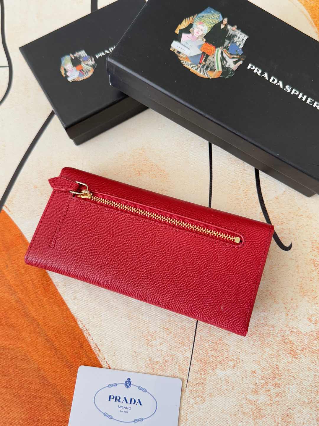 プラダ LM1132 クラシックバッグ - 高品質な十字纹レザー