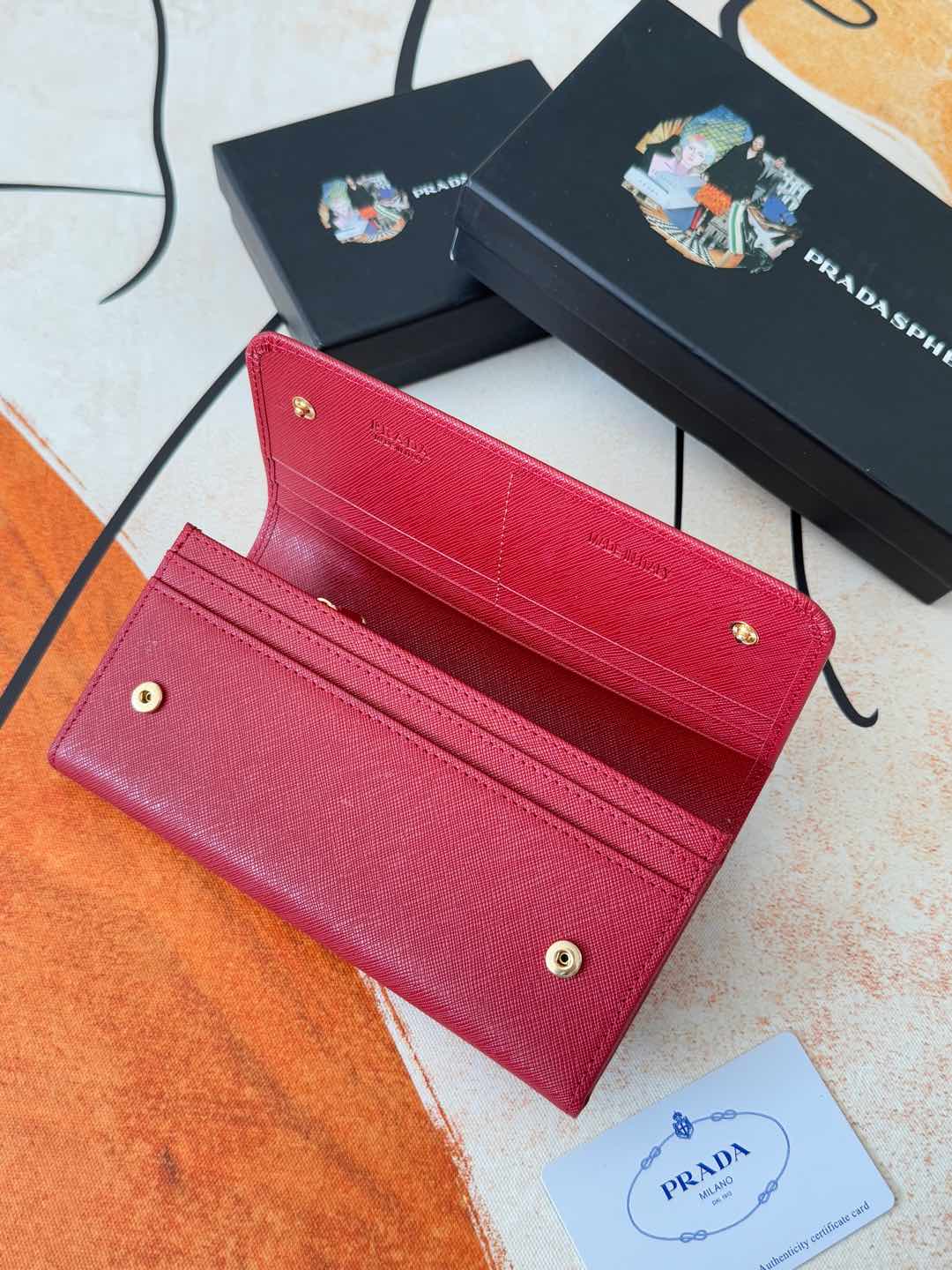 プラダ LM1132 クラシックバッグ - 高品質な十字纹レザー