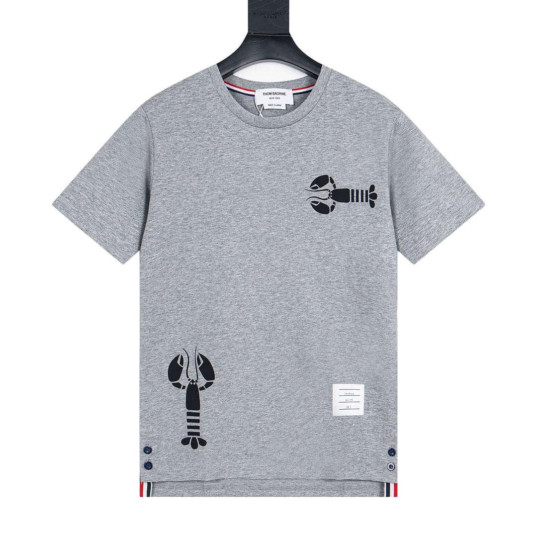 “Thom Browne Summer Lobster Short Sleeves: Soft, Cozy Fabric, Sizes 0-5” - 图片 1